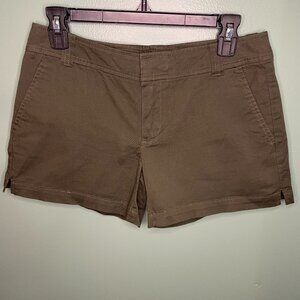 New York And Company Olive Green Shorts